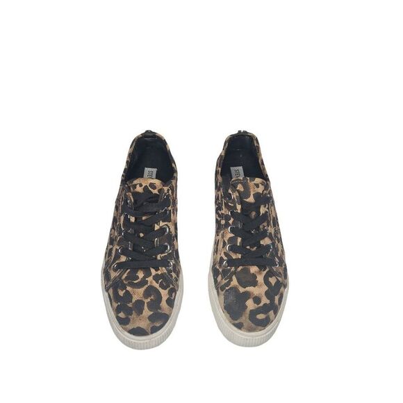 Steve Madden Emmi Sz 7.5‎ M Sneakers Women Cheetah Print Casual Boho - Picture 3 of 6